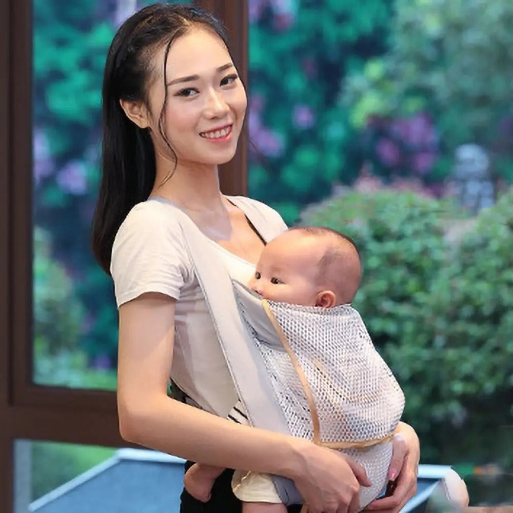 👶 Ergonomic Baby Carrier 🎒 | Breathable Sling Wrap 🤱