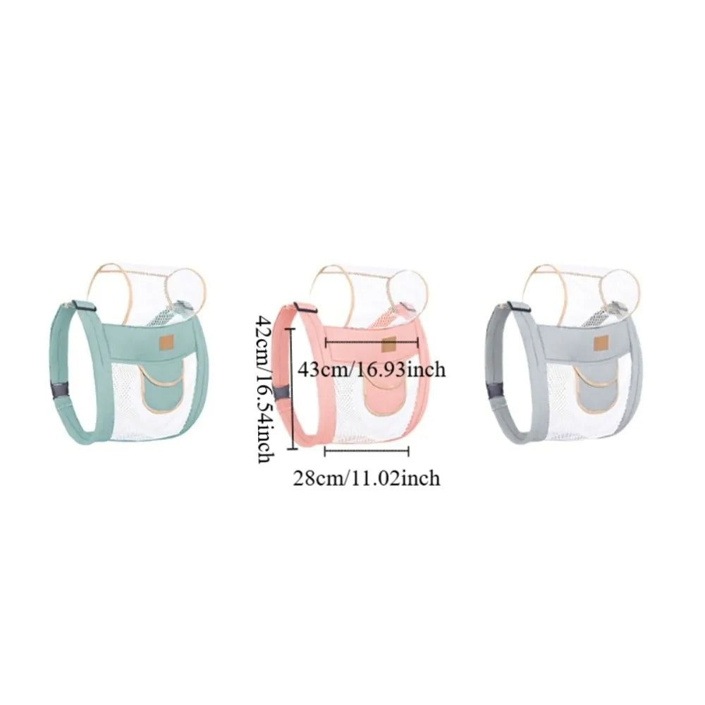 👶 Ergonomic Baby Carrier 🎒 | Breathable Sling Wrap 🤱