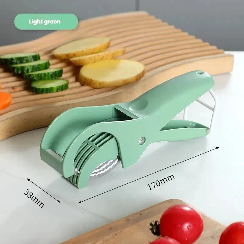 🥗🔪 Multi-Functional Veg & Fruit Slicer 🍎🥒