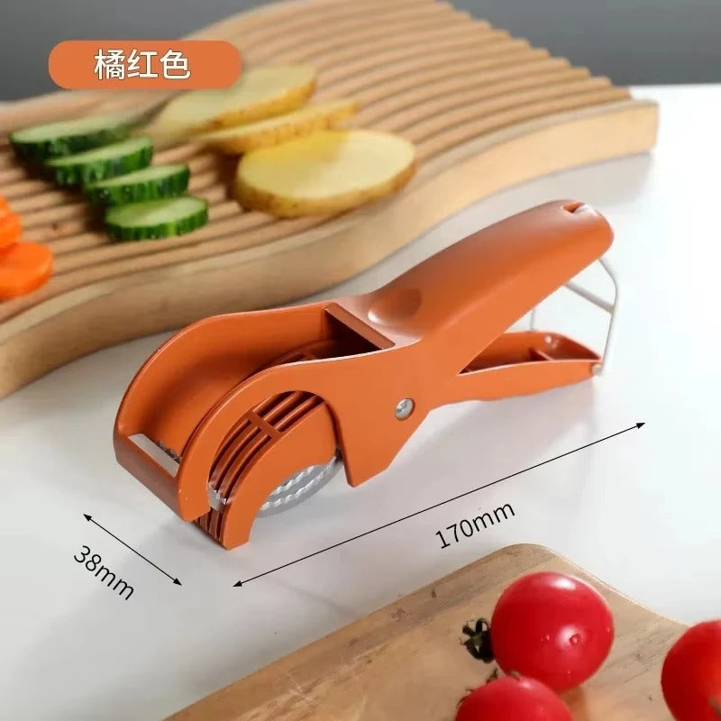 🥗🔪 Multi-Functional Veg & Fruit Slicer 🍎🥒